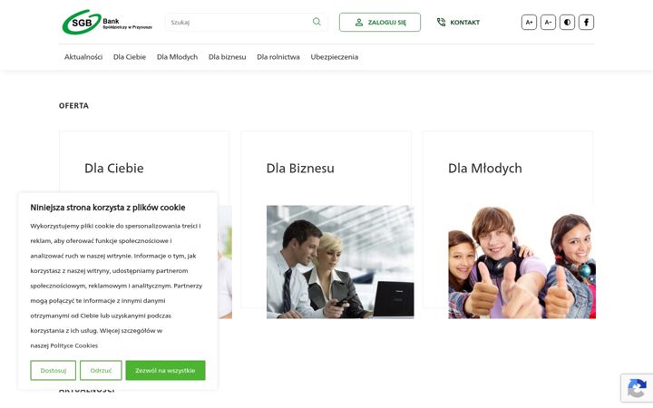 Screenshot of bsprzysucha.pl