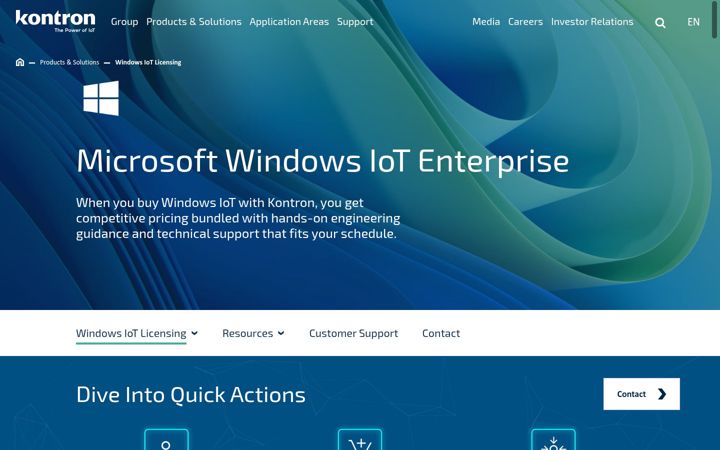 Screenshot of bsquare.com
