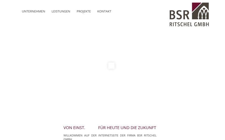 Skärmbild av bsr-ritschel.de