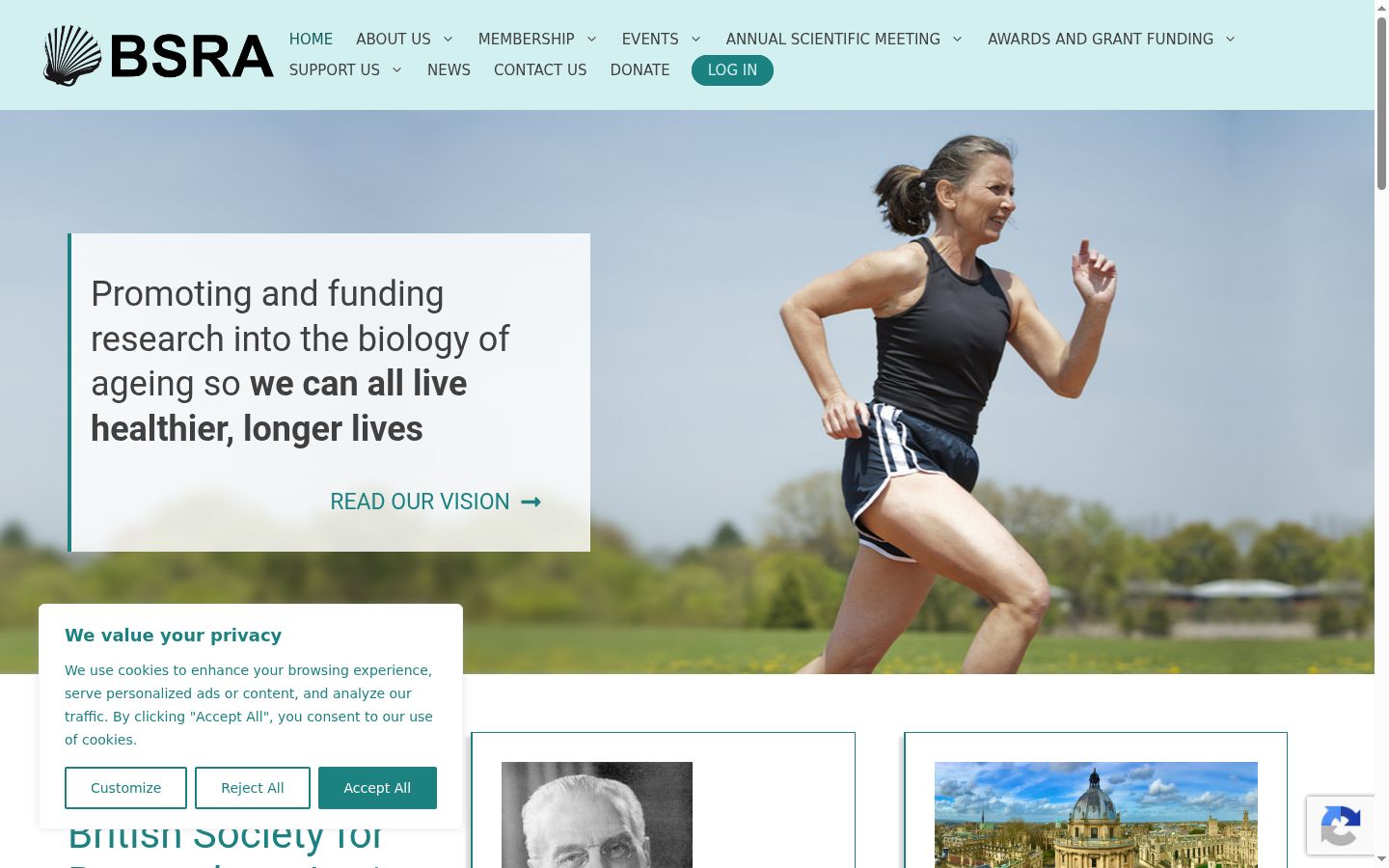Screenshot tal-banner tal-kunsens muri qabel kwalunkwe interazzjoni