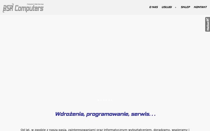 Screenshot του bsrcomputers.pl