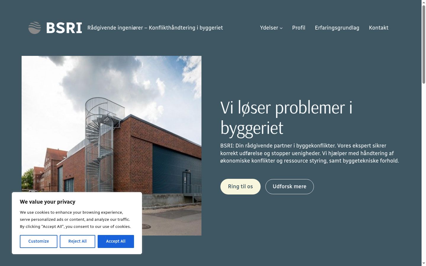 Screenshot des Einwilligungsbanners vor jeglicher Interaktion