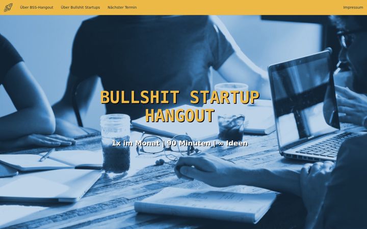 Screenshot of bss-hangout.de