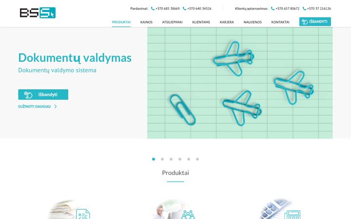 Screenshot of bss.biz