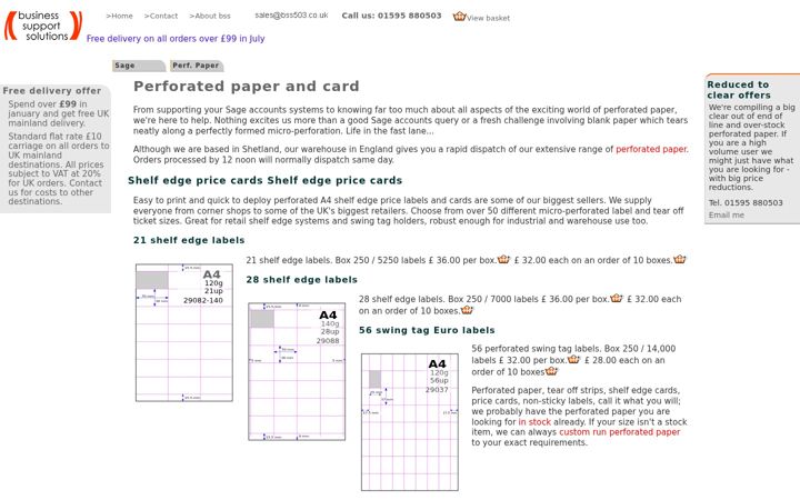 Screenshot of bss503.co.uk