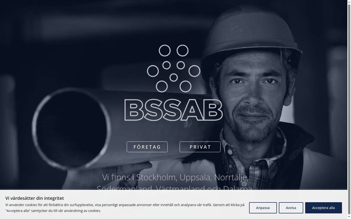 Sutikimo reklamjuostės, rodytos prieš bet kokią sąveiką, ekrano kopija