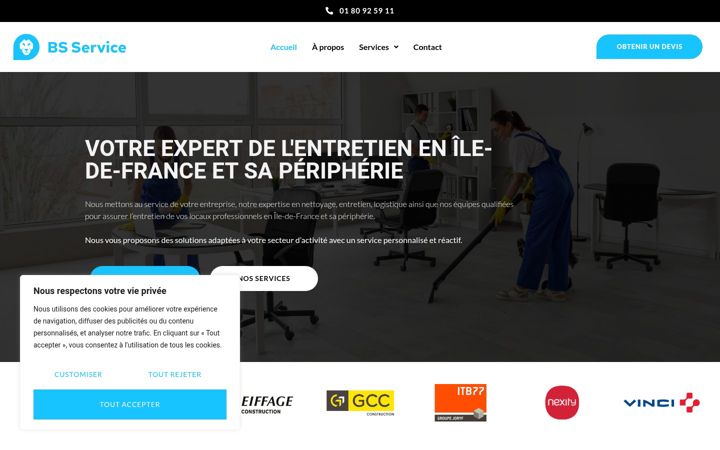 Screenshot του bsservice.fr