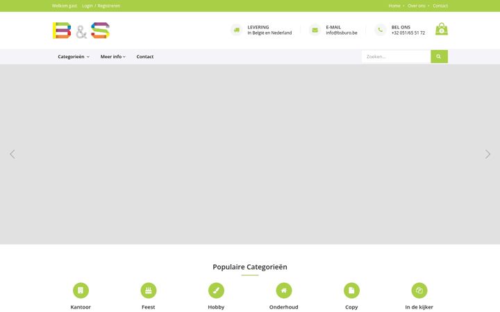 Screenshot of bsshop.be