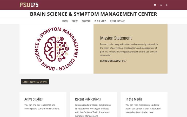 Screenshot of bssmc.fsu.edu