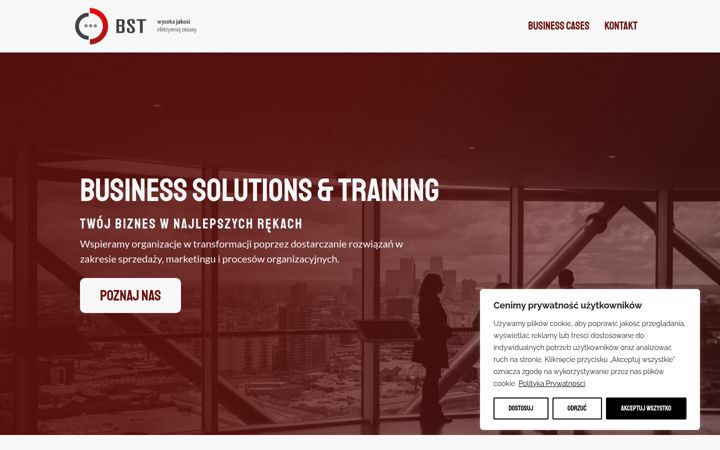 Screenshot of bst-consulting.pl