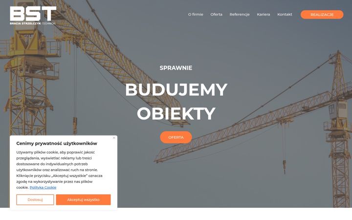 Screenshot van bstech.com.pl