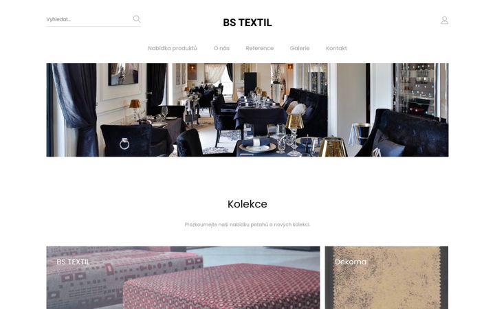 Képernyőkép: bstextil.cz