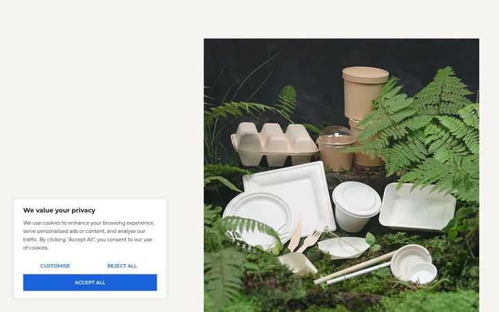 Screenshot of bstgreen.com