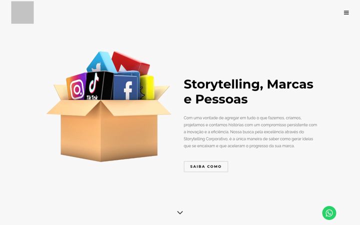 Screenshot of bstorytelling.com.br