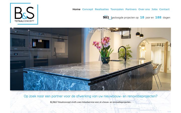 Screenshot of bstotaalconcept.be