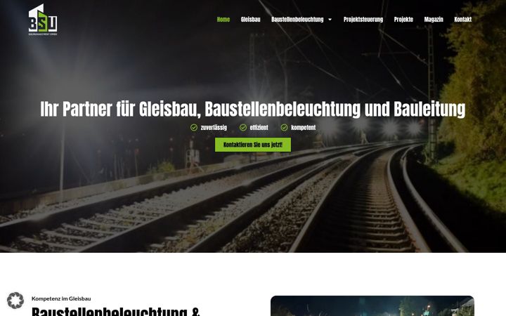 Screenshot of bsu-gmbh.de
