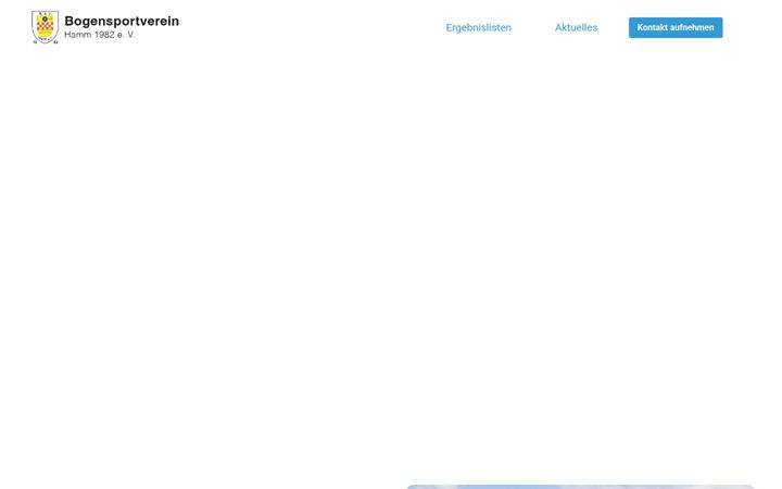Screenshot of bsv-hamm.net
