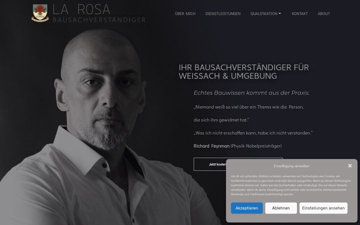 Screenshot of bsv-larosa.de