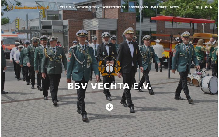 Screenshot of bsv-vechta.de