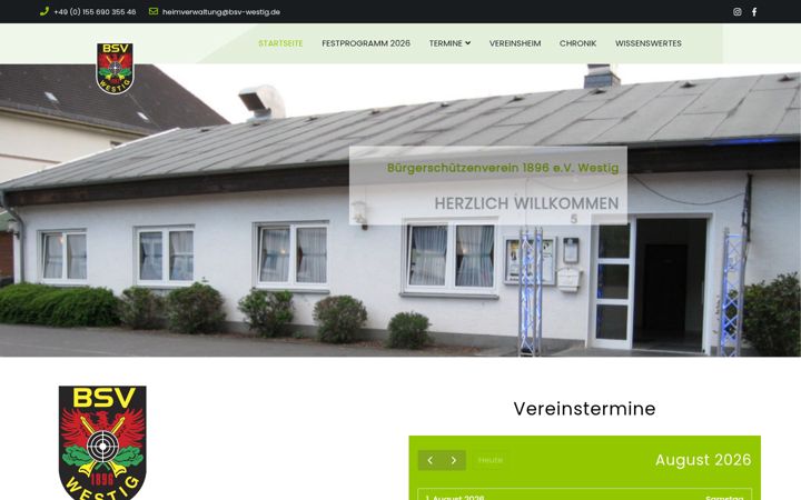 Screenshot of bsv-westig.de