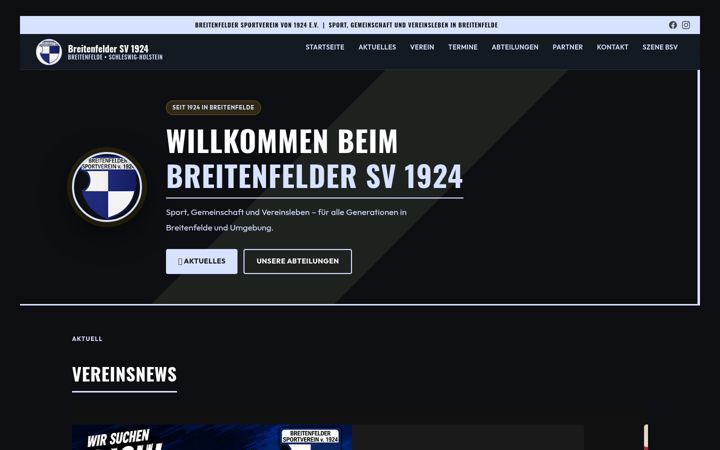 Screenshot of bsv1924.de