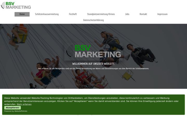 Captură de ecran a bsvmarketing.de