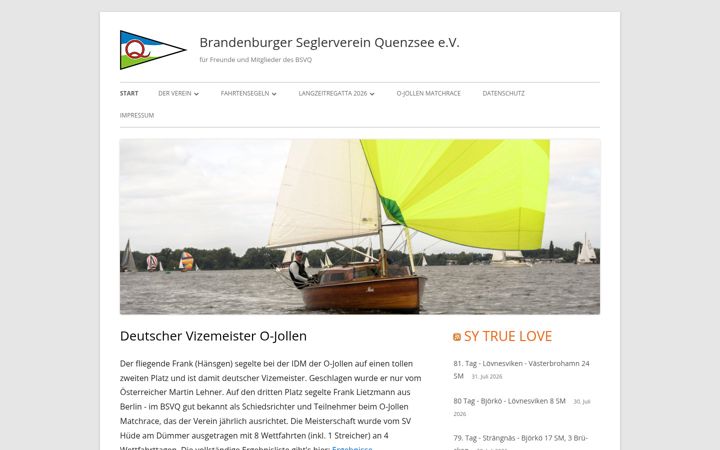 Screenshot of bsvq.de
