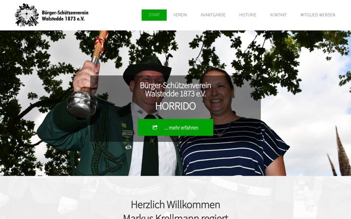 Screenshot of bsvwalstedde.de