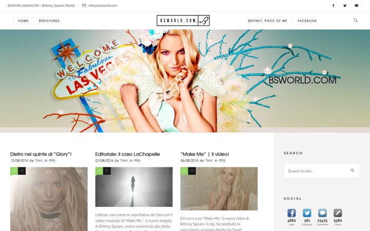 Screenshot of bsworld.com