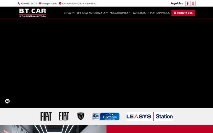 Capture d'écran de bt-car.it
