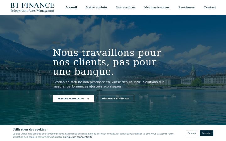 Screenshot of bt-finance.com