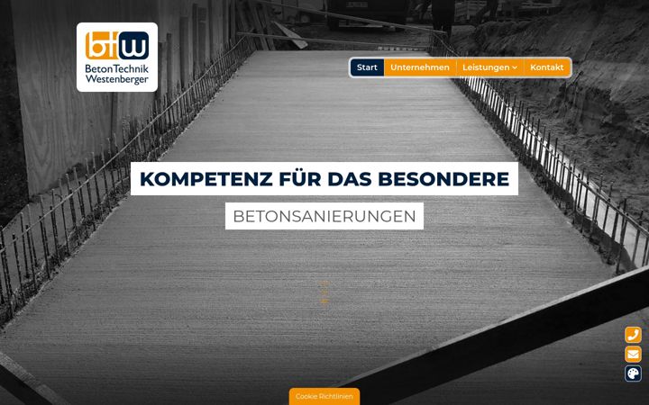 Screenshot of bt-westenberger.de