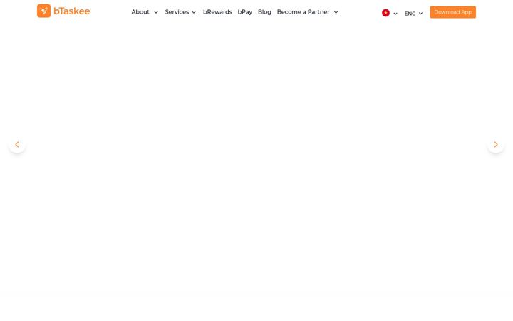 Screenshot of btaskee.com