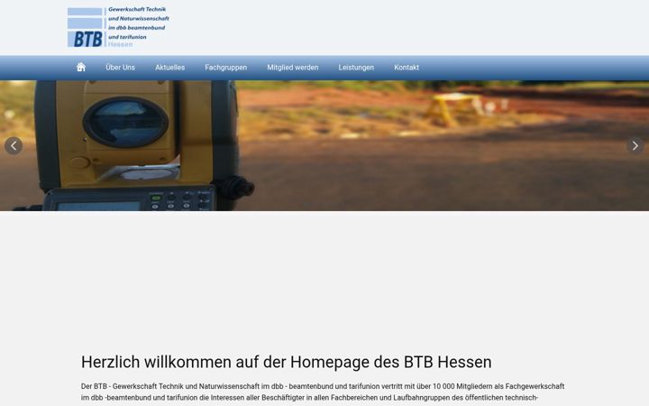 Screenshot of btb-hessen.de