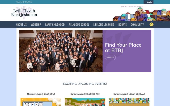 Screenshot of btbj.org
