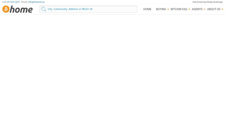 Screenshot of btchome.ca