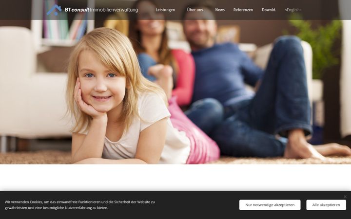 Screenshot of btconsult-hv.de