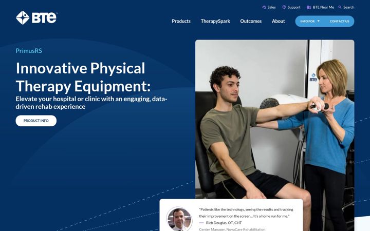 Screenshot of btetechnologies.com
