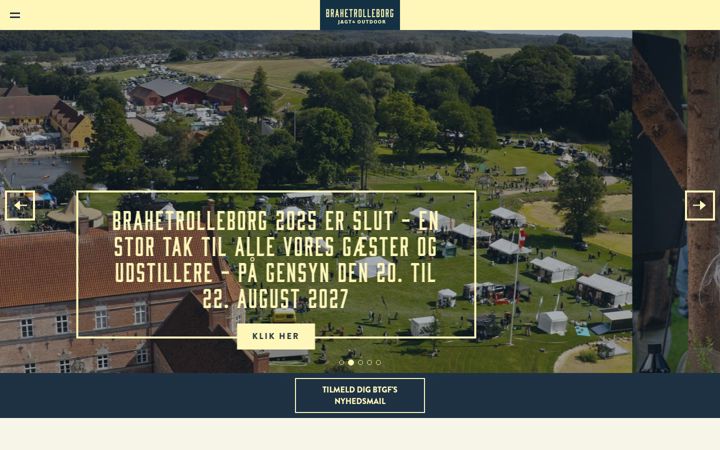Screenshot of btgf.dk