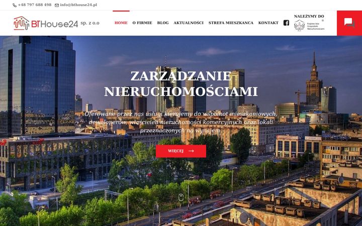 Skjermbilde av bthouse24.pl