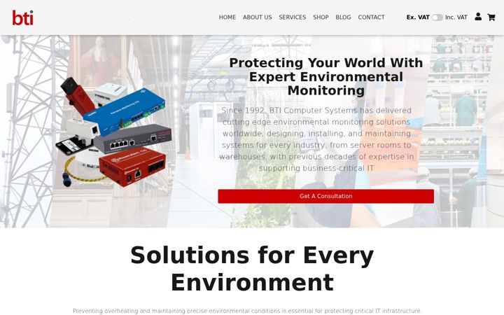 Screenshot of bticomputer.com