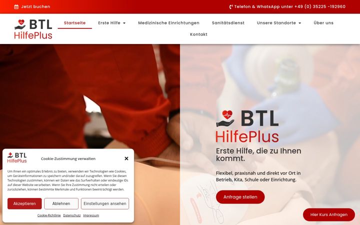 Screenshot of btl-hilfeplus.de