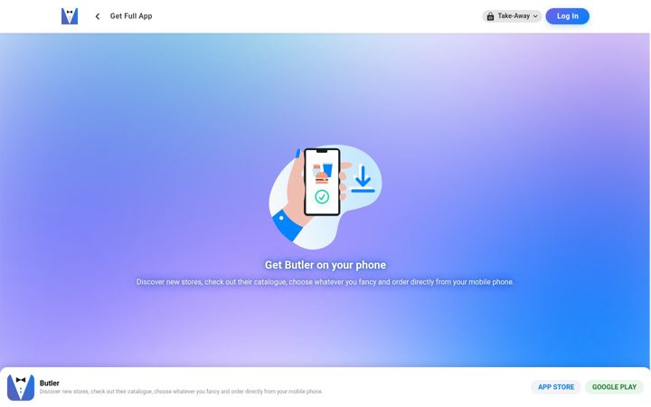 Screenshot of btlr.pw