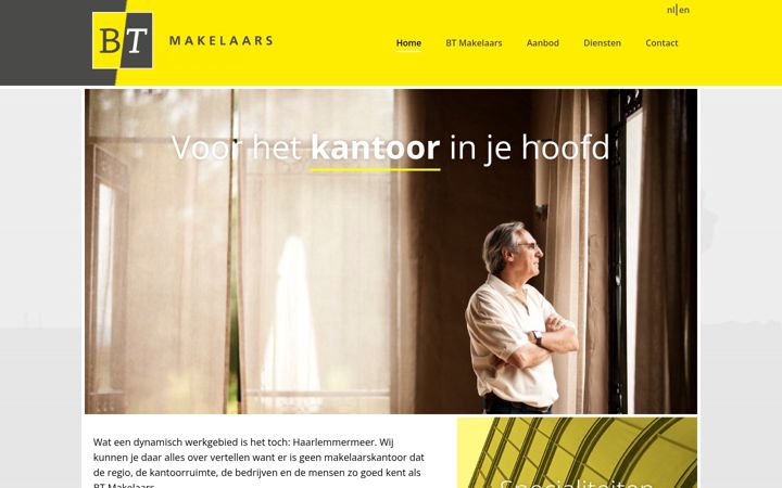 Screenshot of btmakelaars.nl