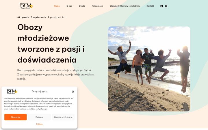 Screenshot van btmbielsko.pl