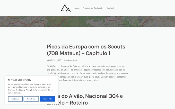 Screenshot of btmountains.com