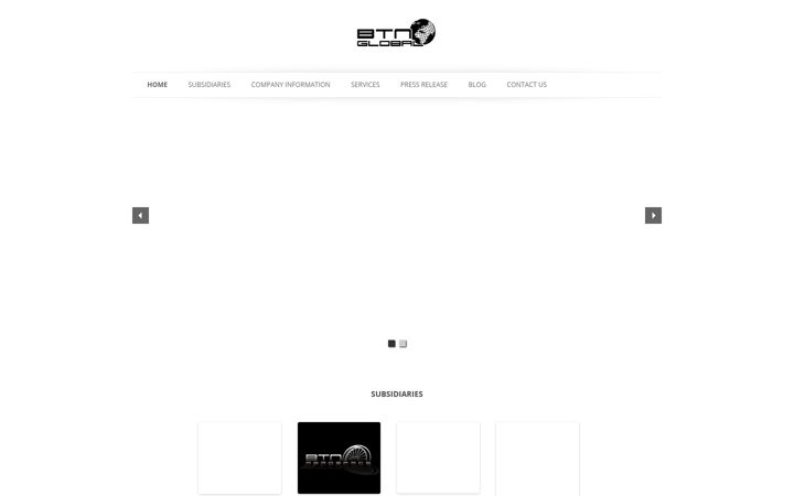 Screenshot of btnglobal.com