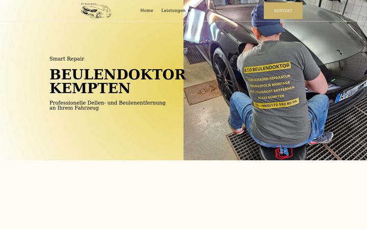 Screenshot of bto-beulendoktor.de