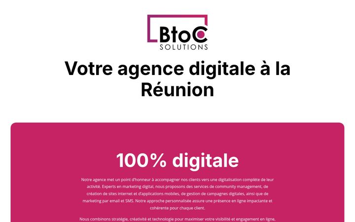 Screenshot of btoc.re