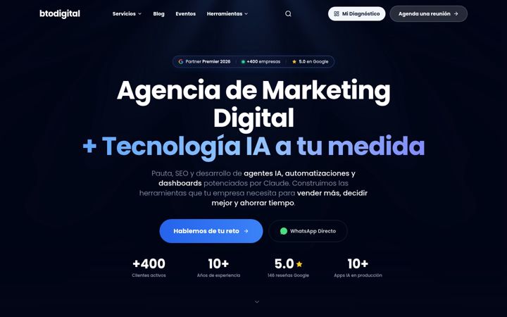 Screenshot of btodigital.com